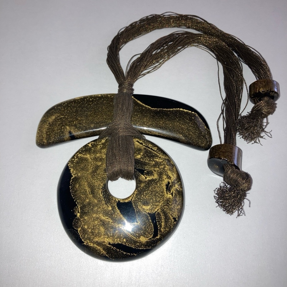 Cara Croninger Museum Quality Artwear Statement Resin Necklace